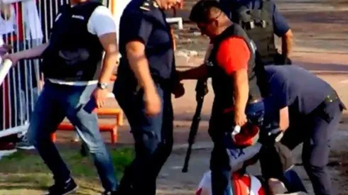 Varios hinchas de River terminaron con traumatismos