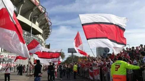 Se viene un banderazo Monumental en la previa de la final de la Copa.