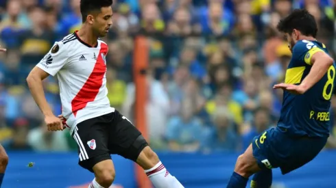 Pity Martínez destacó la actuación de River en la cancha de Boca.