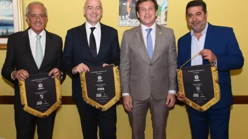 D'Onofrio se reunirá con Angelici y Domínguez en la Conmebol.