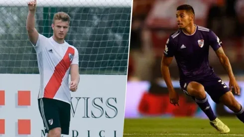 Beltrán y Martínez, dos jóvenes surgidos de las Inferiores de River.