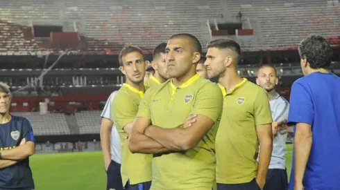 Wanchope Ábila fue uno de los tres jugadores de Boca informados.