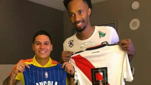 El básquet, la otra pasión de Juan Fernando Quintero.