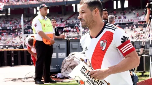 Mora lleva 6 años en River entre sus dos ciclos: tan sólo se fue en el primer semestre de 2014, a Chile. (FOTO: Getty)