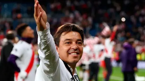 Gallardo disfruta tras ganarle a Boca la final más importante de la historia.