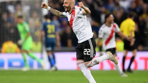 Pinola, fanático de River y hombre clave en la conquista de la Copa ante Boca.