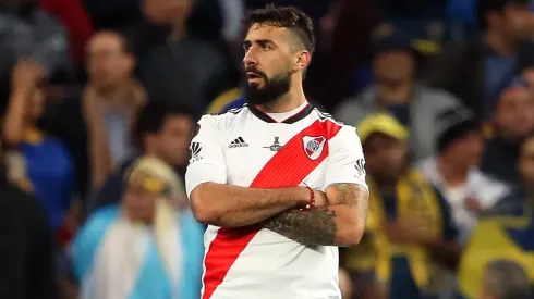 Lucas Pratto marcó cinco goles en la Copa Libertadores 2018, donde jugó todos los partidos de River. (FOTO: Getty)