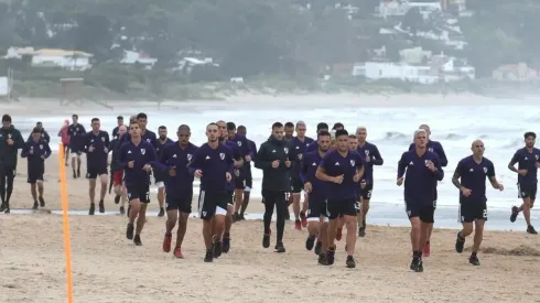 El plantel de River realizó su sexto entrenamiento del año 2019. (FOTO: Diego Haliasz - Prensa River)