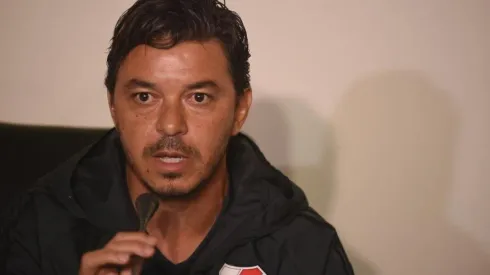 Gallardo habló en conferencia a pocos días del amistoso con Nacional.