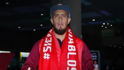 Maidana, con los colores de Toluca.