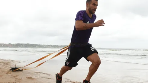 El último partido oficial de Ponzio fue ante Al Ain, durante el Mundial de Clubes