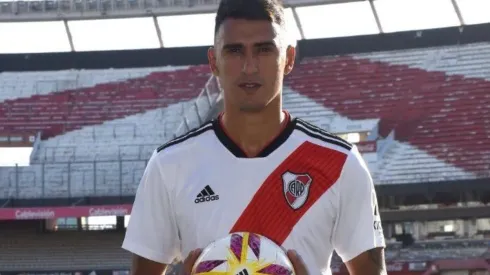 Matías Suárez habló oficialmente como jugador de River.