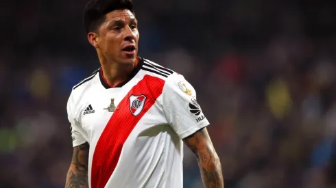 Enzo Pérez estará cerca de un mes fuera de las canchas.