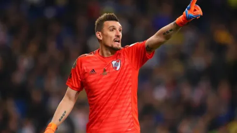 Armani, titular en el equipo de Marcelo Gallardo.