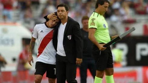 El entrenador de River se manifestó sobre la performance mostrada por Juan Fernando.