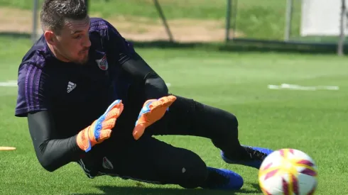 Franco Armani se desgarró el sábado 30 de marzo.