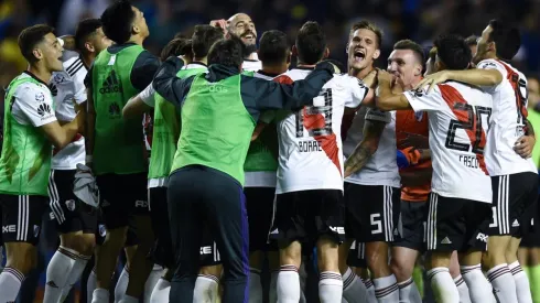 River sumó 10 puntos sobre 12 posibles contra los equipos grandes: venció a todos menos a San Lorenzo. (FOTO: Getty)