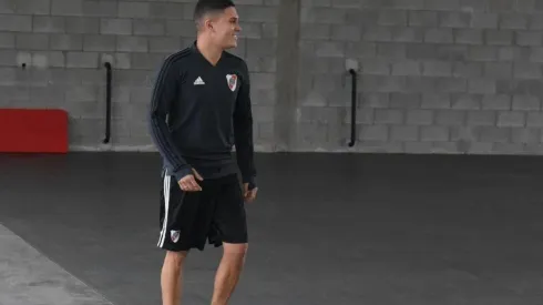 Realizó ejercicios de kinersiología y trabajos en el gimnasio.