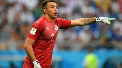 Muslera, arquero de la Selección de Uruguay y de Galatasaray, en la mira de River.