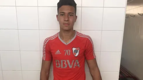 Facundo López, una joven promesa que llegó a River.