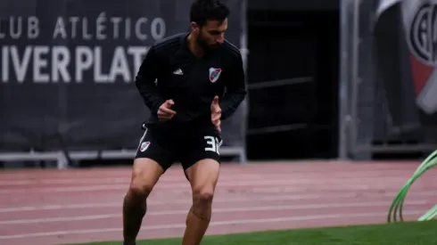 Nacho Scocco lleva 62 partidos oficiales en River desde que debutó el 4 de julio de 2017: marcó 30 goles. (FOTO: Getty)