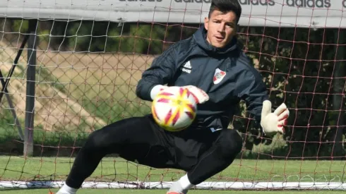 Bologna disputó 6 partidos oficiales en River, recibió 8 goles y consiguió 6 títulos