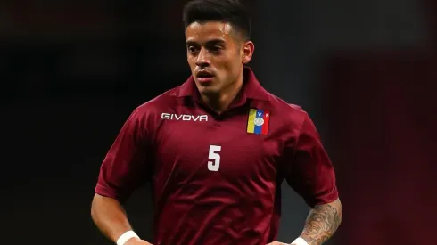 Moreno, mediocampista de la Selección de Venezuela.