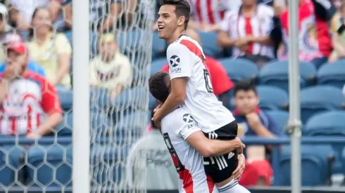 Cristian Ferreira fue la figura de River y sigue sumando goles en el primer equipo. (FOTO: MexSport)