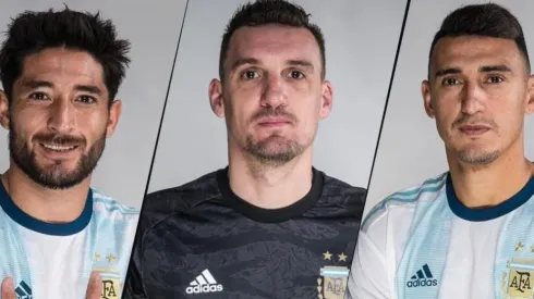 Casco, Armani y Suárez, los jugadores de River que disputaron la Copa América.