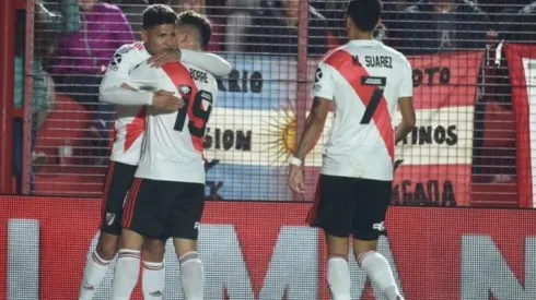 Carrascal gritó por primera vez, a nivel oficial, con la camiseta de River.