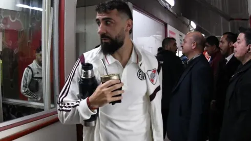 El plantel de River no pudo ducharse en el vestuario del Bicho.