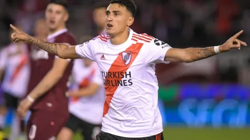 Matías Suárez viene de convertir un doblete ante Lanús.