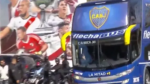 El eterno rival ingresó al Antonio Vespucio Liberti de forma normal.