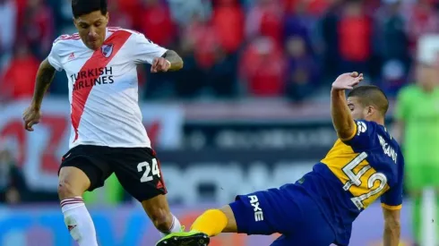 Entrega, claridad con la pelota y amor por la camiseta es todo lo que destaca a Enzo Pérez sobre el resto