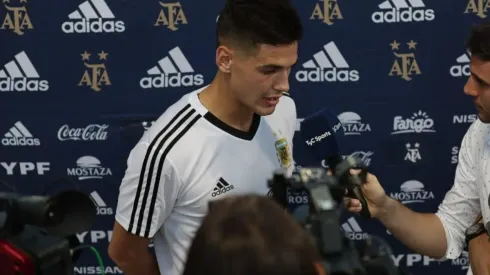 Martínez Quarta, feliz por su primera convocatoria.