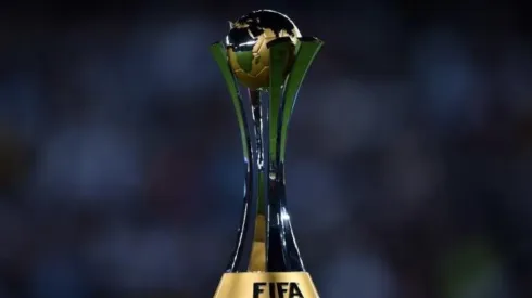 El trofeo del Mundial de Clubes.