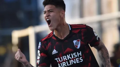 Carrascal marcó en La Plata su segundo gol con la camiseta de River