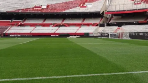 El estadio Monumental soportó de buena manera las inclemencias climáticas