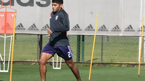 Marcelo Gallardo no paró un once en la práctica vespertina de este jueves.