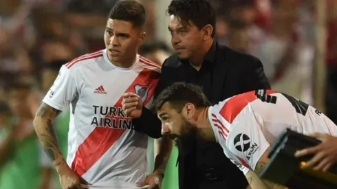Gallardo avisó que podría darle algunos minutos a Quintero ante Boca.