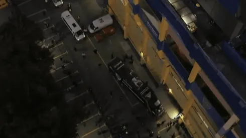 ¡El equipo de Gallardo ya está en el estadio Alberto J. Armando!