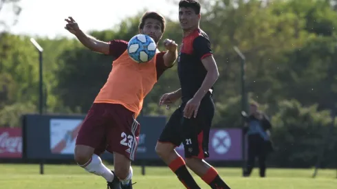 Ponzio y la pelota: el capitán va agarrando ritmo para el partido del sábado.