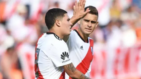 Quintero y Borré, enfocados en la final de la Libertadores 2019.