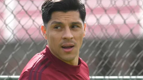 Enzo Pérez lleva 90 partidos oficiales en River, con cuatro goles y cuatro títulos. (FOTO: Getty)