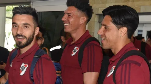 El Millonario tocó suelo peruano a las 20 horas de Argentina, aproximadamente.