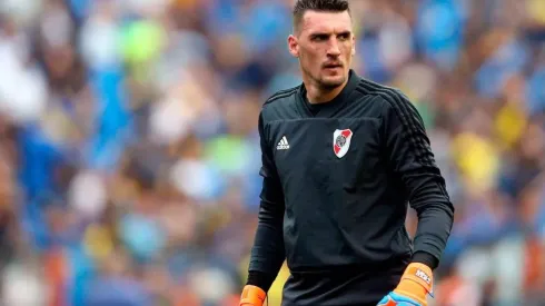 En 2012, Franco Armani tuvo miedo de tener que dejar de jugar al fútbol.