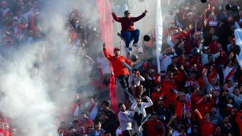 Los hinchas de River se preparan para la final de la Copa Argentina.