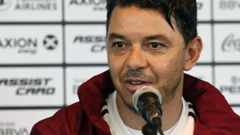 El Muñeco habló en conferencia de prensa, tras el entrenamiento vespertino.