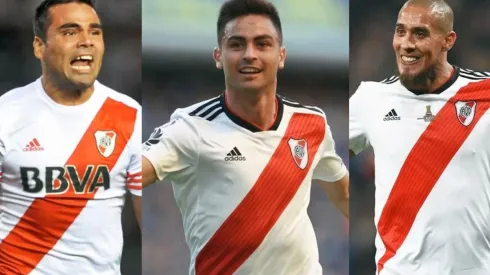 Mercado, Martínez y Maidana, los campeones con River que se reencontraron.