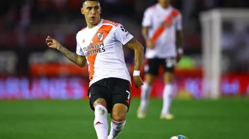 Matías Suárez, entre algodones luego de la derrota con San Lorenzo.
